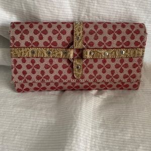 Adorable wallet with checkbook cover